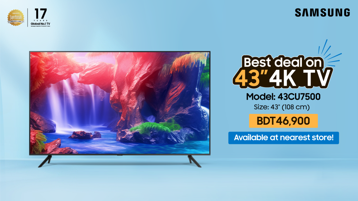 Samsung brings electrifying offers on TV